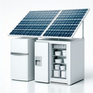 Congélateur et frigo solaire